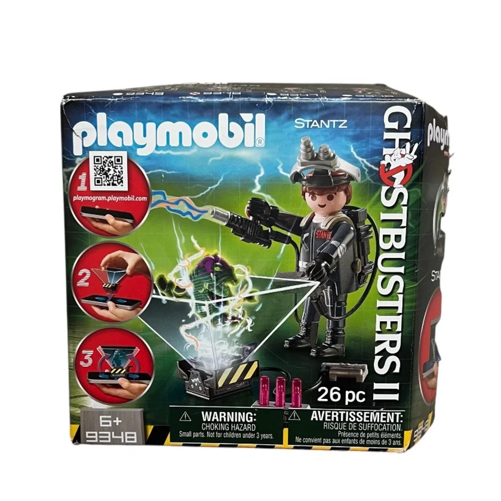 Playmobil Ghost Busters and Container Bundle